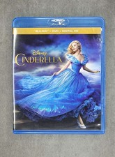 Cinderella 2-Disc Blu-ray DVD Digital HD DVDs