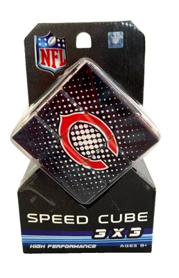 PARTY ANIMAL NFL LICENSED Chicago Bears Football 3 X 3 Speed Cube 3D RUBIK'S Skill Puzzle Toy