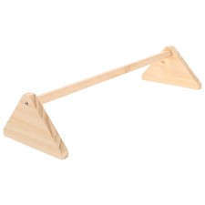 Wooden Chicken Coop Perch Reusable Stable Stand Natural Material Khaki
