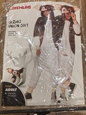 Adult Gizmo Halloween Costume Jumpsuit One Piece Gremlins OSFM