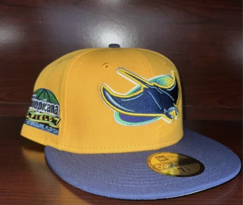Hat Club Variety Pack 2-Tone Tampa Bay Devil Rays Tropicana New Era Fitted 7 1/8