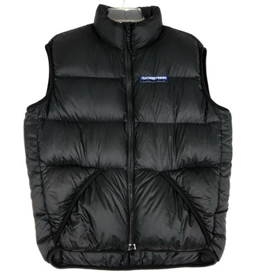 Feathered Friends Down Helios Vest Mens S Black Quilted Puffer Seattle USA Made