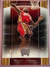 LeBron James Cavaliers 04-05 Skybox Ink, Base #28 NBA Basketball