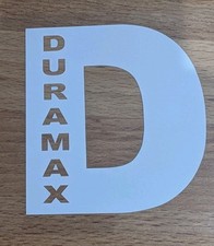 Duramax Vinyl Decal Duramax Vinyl Decal