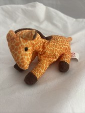Ty Teenie Beanie Babies Twigs The Giraffe McDonalds Series 1993 No Ear Tag EUC
