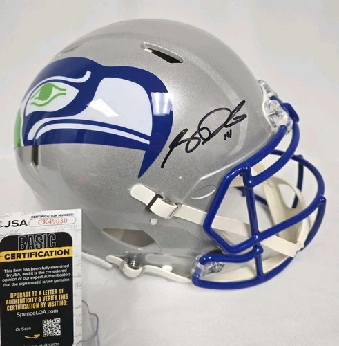 Sam Darnold Signed Seattle Seahawks Helmet Full Size JSA CK49030 Super Bowl BAS