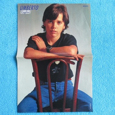 UMBERTO CAGLINI POSTER BRAVO 2 Seiten 1990er Bingo Kuck mal wer da bellt!