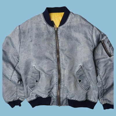 Vintage Rothco MA-1 Bomber Jacke - L