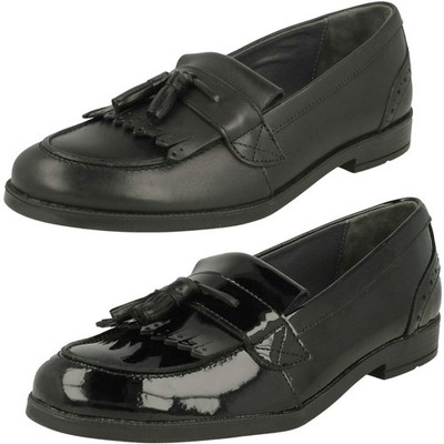 Startrite Mädchen Festliche Slipper Schuhe *Sketch* Schwarz Leder/Patent