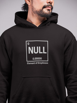 Null Element Hoodie - Gift Software Developer Programmer DevOps Funny