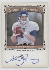 2013 Upper Deck Goodwin Champions Auto Matt Barkley #A-MB Auto 1l7