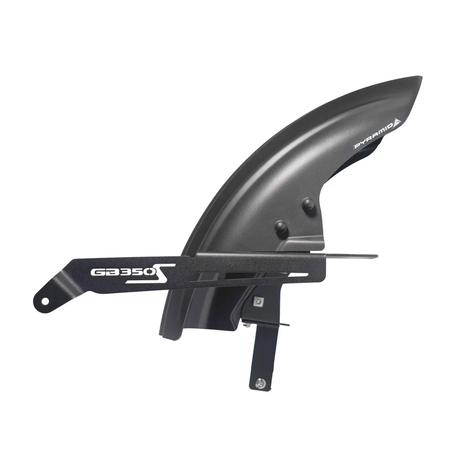 Honda GB350S (2025 - encendido). Abrazador trasero piramidal | negro mate | - Imagen 2 de 4