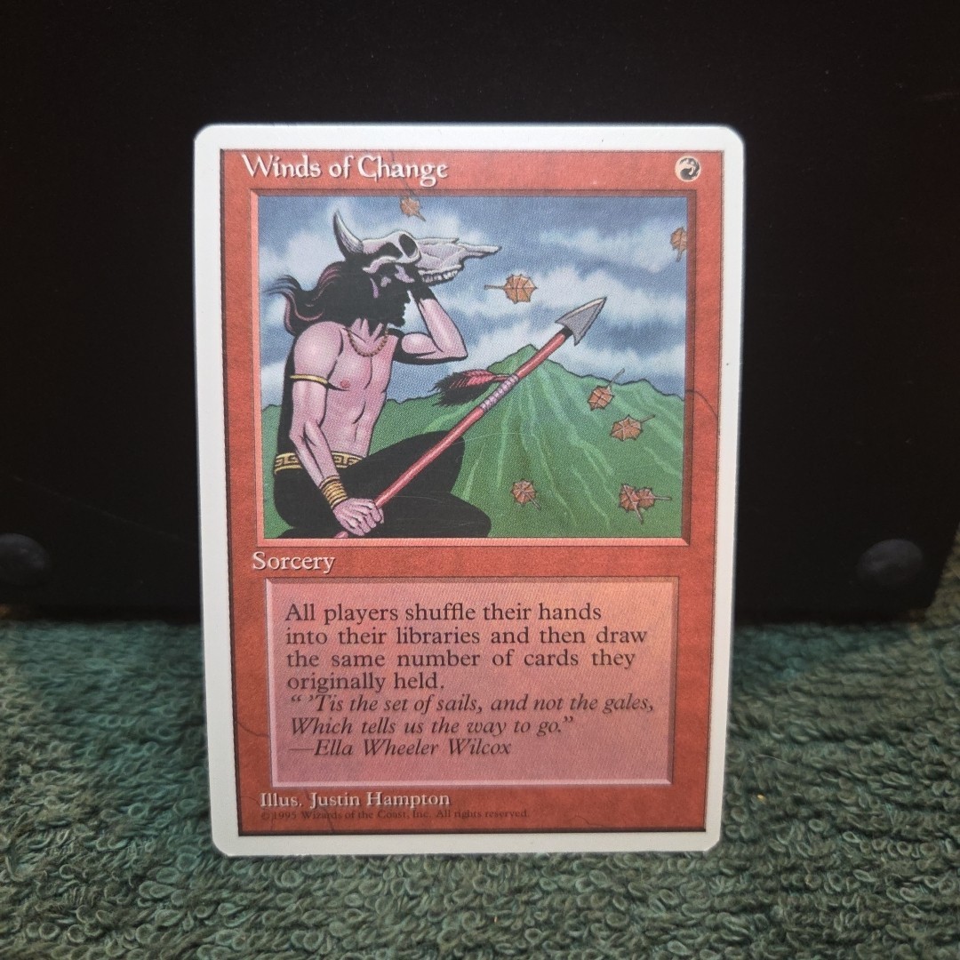 Winds of Change - 4th Edition - Lightly Played -MTG