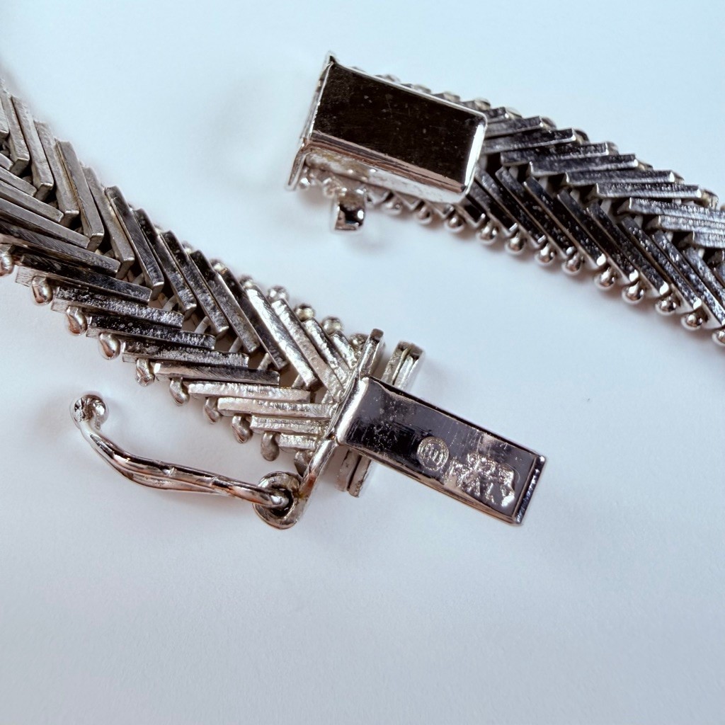 Double Sided Solid & TriColor Gold Vermeil Sterli… - image 6