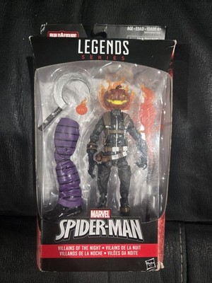 Marvel Legends Spider-Man Villains Night Jack O Lantern  BAF Absorbing Man NIB