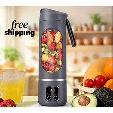 450ml Portable USB Rechargeable Juicer Cup Electric Mixer Blender Smoothie Maker
