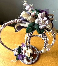 Tischkrone Perlen - Hochzeit  Krone Tischdeko - 30. Hochzeitstag