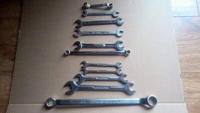 11x Snap On Belzer Craftsman KAL Zoll Maul und Ringschlüssel  US BSF Vintage Car