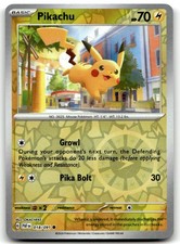 Pikachu 018/091 Destino Paldeo Comune Pokemon Reverse Holo Near Mint