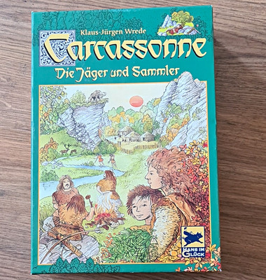 Hans im Glück Carcassonne: Die Jäger und Sammler - Vollständig, Inhalt Neuwertig