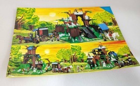 LEGO System Castle Dark Forest Fortress 6079 In 1996 Used Retired Comp W/Manual
