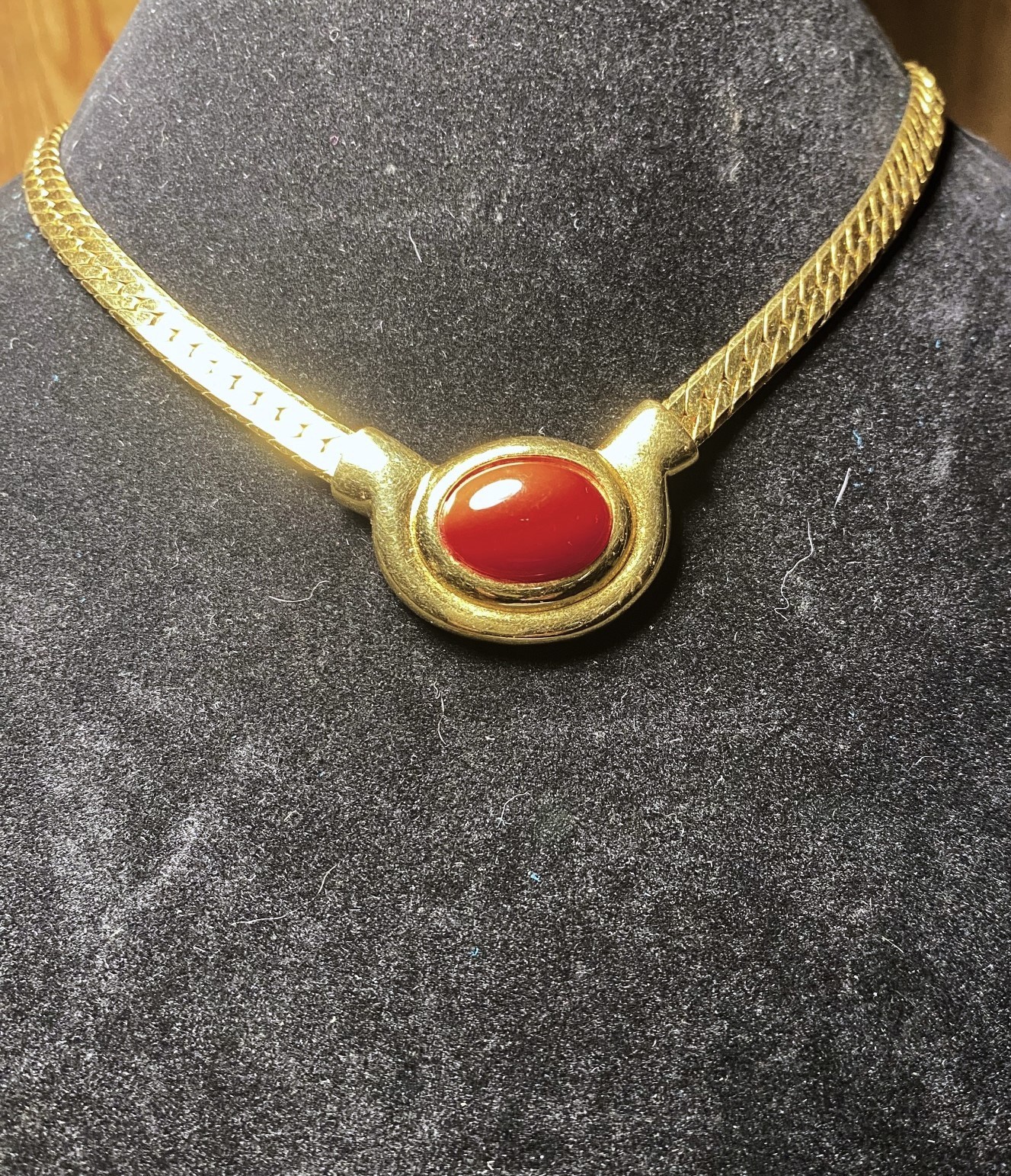 pre-owned napier fashion necklace
