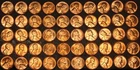 1955 P LINCOLN CENT WHEAT PENNY UNCIRCULATED ROLL 50 COINS UNC - LOT # 7