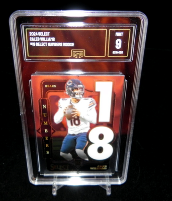 ケイレブ・ウィリアムズ ボブルヘッド 2024 Panini Select - Select Numbers Caleb Williams #19 (RC) for