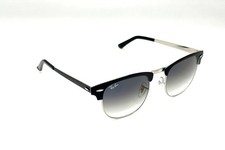 Ray Ban Clubmaster Metal Frame Black/Grey Gradient Lenses RB3716 9004/71