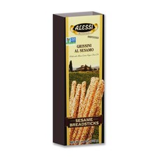 Pack of 12 Alessi Breadstick Thin Seas Italian Crackers Crispbreads 4.4 Oz