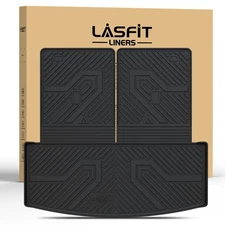 LASFIT Cargo Mat with Seatback for Ford Explorer 2020-2026 Custom Cargo Liner