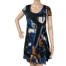 STELLA Morgan size 8 lined streachy dress vintage casual party retro