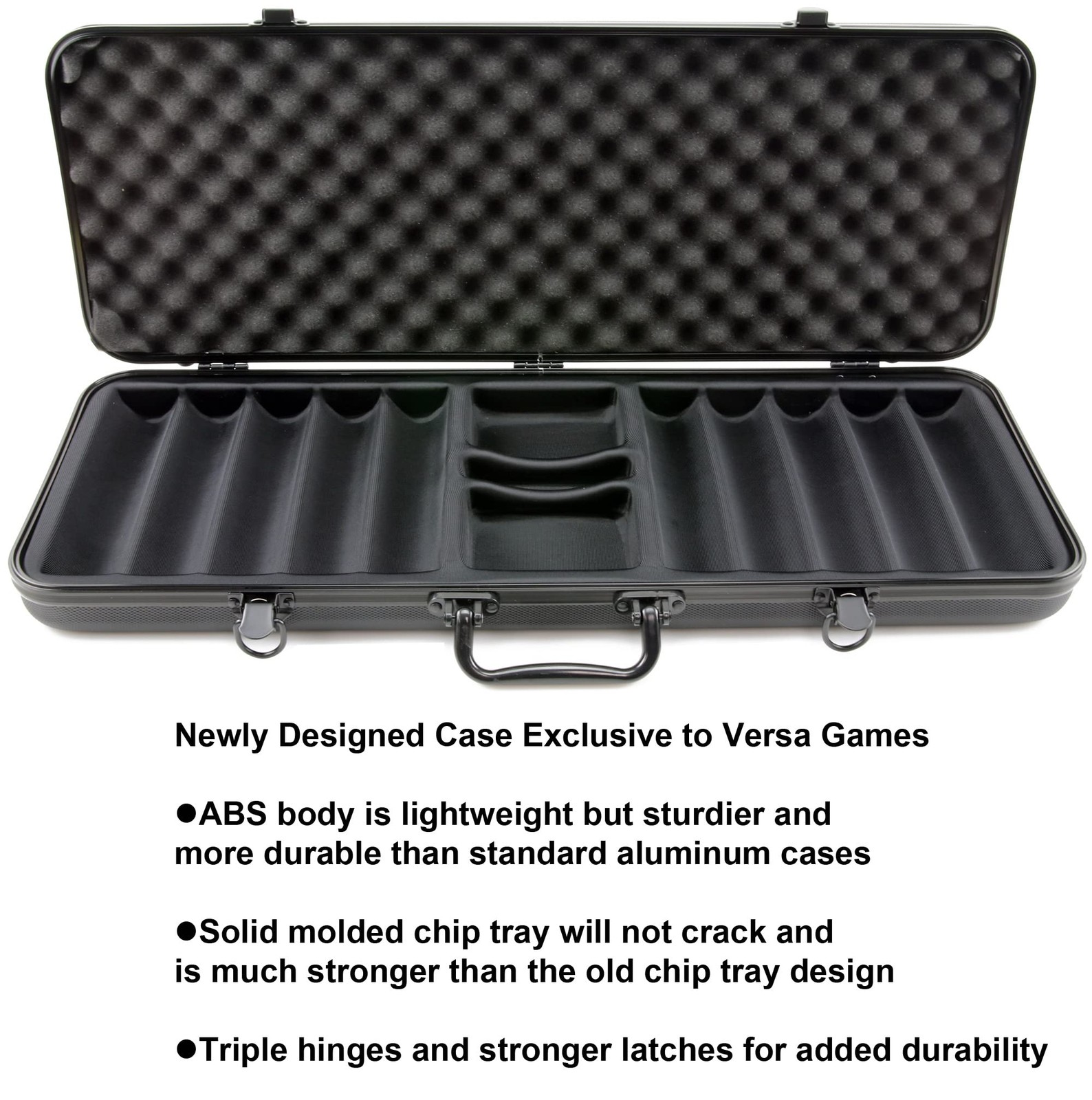 Poker Chips - Clay Poker Chips Set - 13.5g 500 Piece Crown Casino Poker Set w...