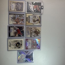 Topps MLB Autographed Baseball Cards Lot of 9  Sports Trading cards 