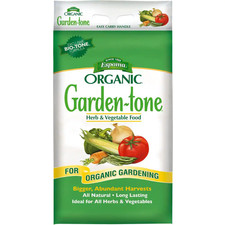 Garden Tone 27 Lb. Organic Herb and Vegetable Plant Food Fertilizer for Vegetabl 1.30 per gallon