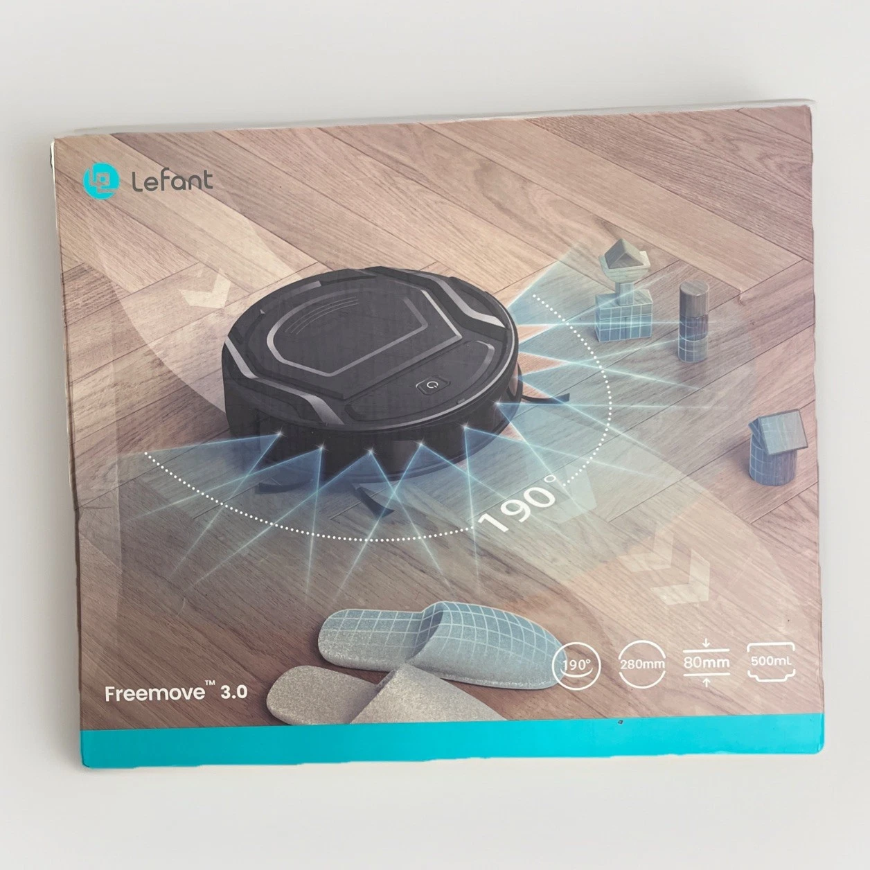 Lefant M210P Pro Robot Vacuum: 2200Pa Suction, Slim Body, Pet Hair Specialist