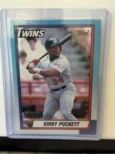 Topps 1990 Kirby Puckett Minnesota Twins Baseball Collector's Edition Card #700