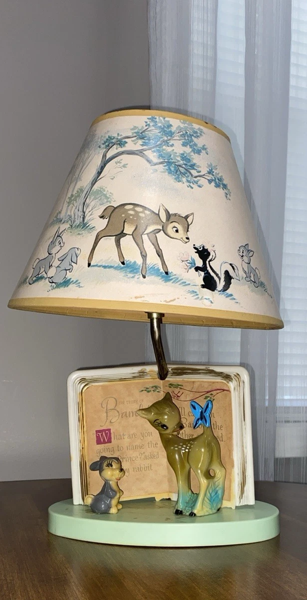 ディズニー　バンビ　ランプ　フィギュア付き　ヴィンテージ Bambi Disney Lamps (1968-Now) for sale | eBay