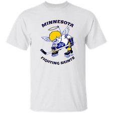 Minnesota Fighting Saints T-shirt Classic WHA Hockey Team