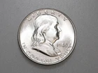 1948-P 50C FRANKLIN SILVER HALF DOLLAR GEM BU