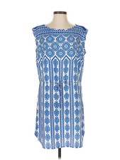 The Impeccable Pig Women Blue Casual Dress M