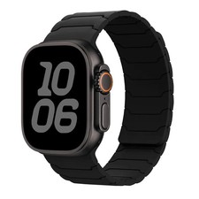 Magnetic Sports Band Silicone Strap For Apple Watch Ultra 2 9 8 7 6 5 4 38-49mm