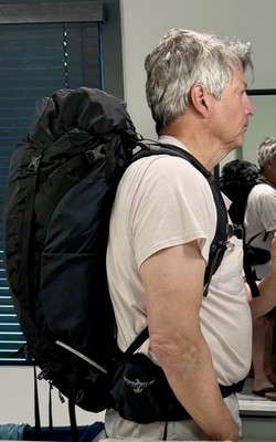Osprey Kestral 38 Hiking Backpack M/L (19-23 in) Black 38L Backpacking