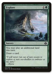 Explore #45 (Duel Decks: Elspeth vs. Kiora) Common Sorcery