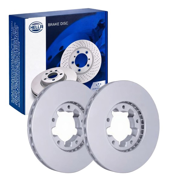 2X Hella Bremsscheiben 276Mm Vorne Passend FüR Nissan Cabstar NT400 56240-image