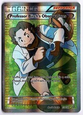Professor Birch's Observations (159 Full Art) Ultra Rare XY - 159 NM