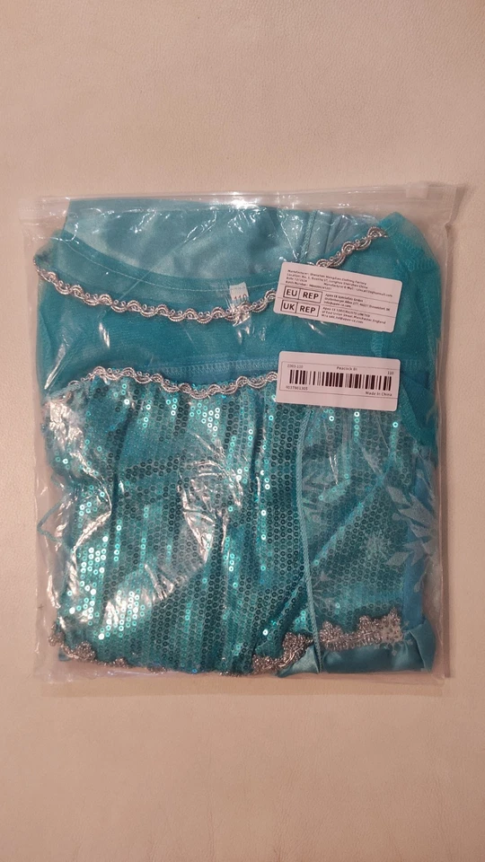 Robe de déguisement princesse inspirée de La Reine des Neiges - COSTUME enfant - Photo 4/4