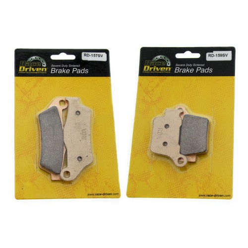 2004 - 2009 KTM 300 EXC Front and Rear Sintered Metal Severe DutyBrake Pads - Bild 2 von 4