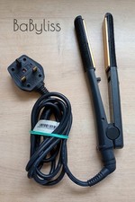 BABYLISS Hair Straighteners Ceramic Plates C31b Black Gold Good Working Order