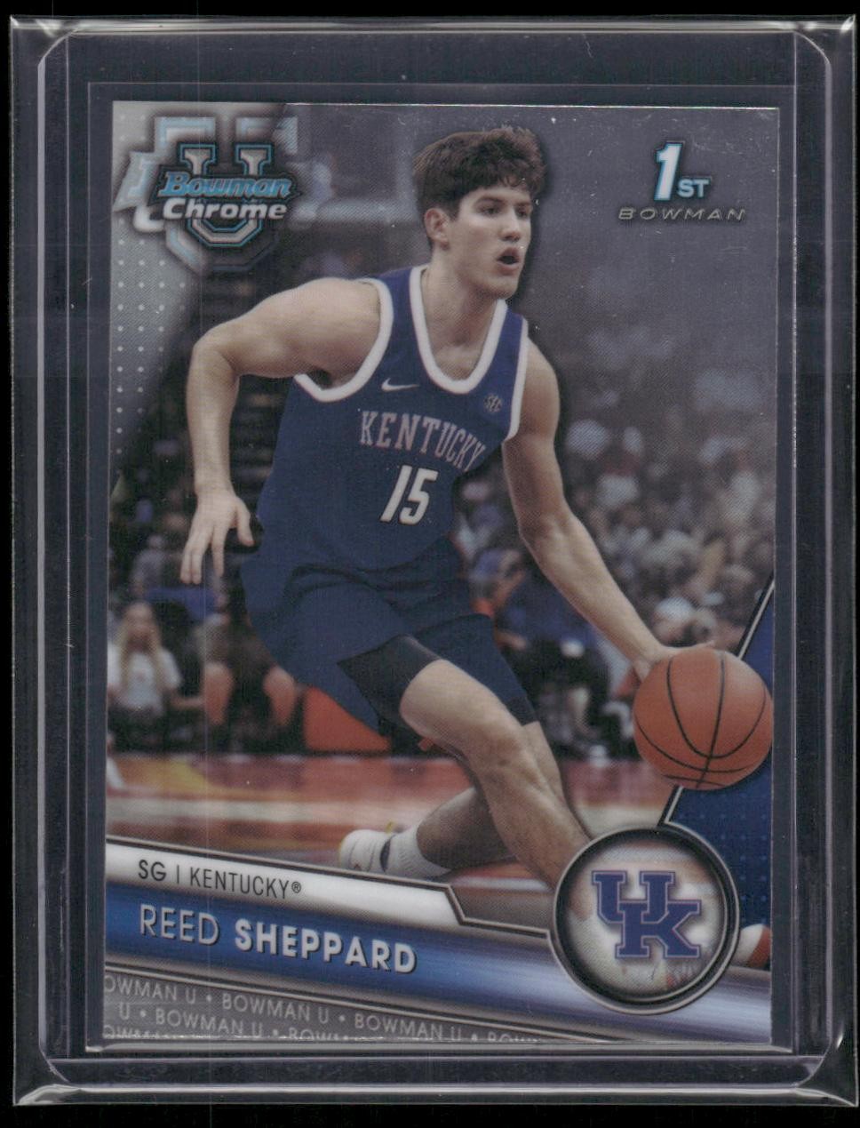 2023-24 Bowman University Chrome #45 Reed Sheppard